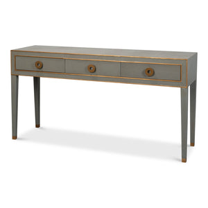 Sarreid Ltd Gabriella Console Storm Grey - 53393