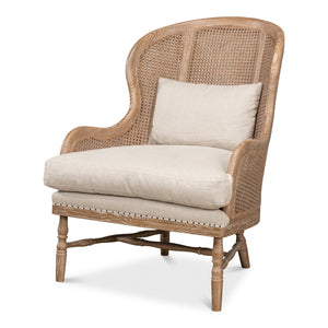 Sarreid Ltd Randolph Wing Chair - 53473