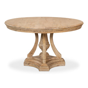 Sarreid Ltd Chantal Pedestal Dining Table - 53640