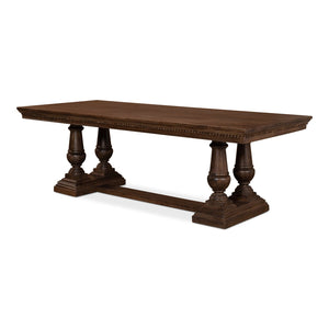 Sarreid Ltd Joshua Pedestal Dining Table - 53641