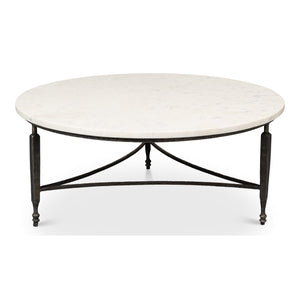 Sarreid Ltd Mykos Round Coffee Table - 53805