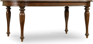 Hooker Furniture - Leesburg Leg Table with Two 18'' Leaves - 5381-75200