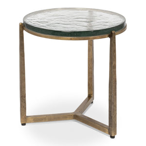 Sarreid Ltd Dorsey Round Side Table - 53950