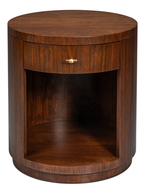 Sarreid Ltd Vero Side Table - Brown - 54287