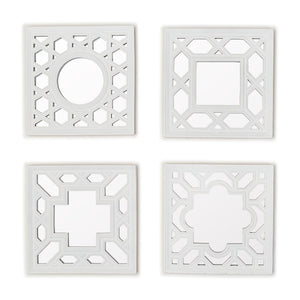 Two's Company S/4 Geometric Design Mirrors