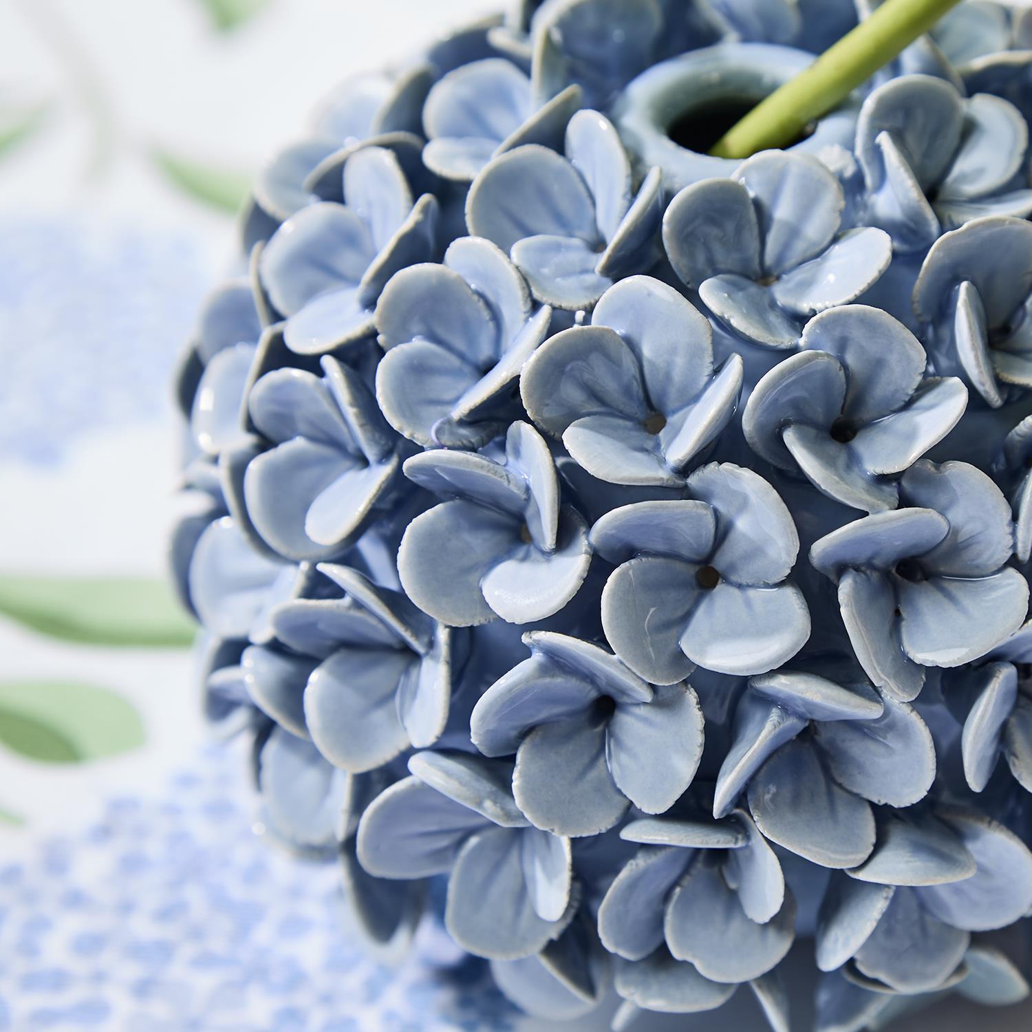 Two's Company Hydrangea Bud Vase and Candle Holder - Thumbnail 2