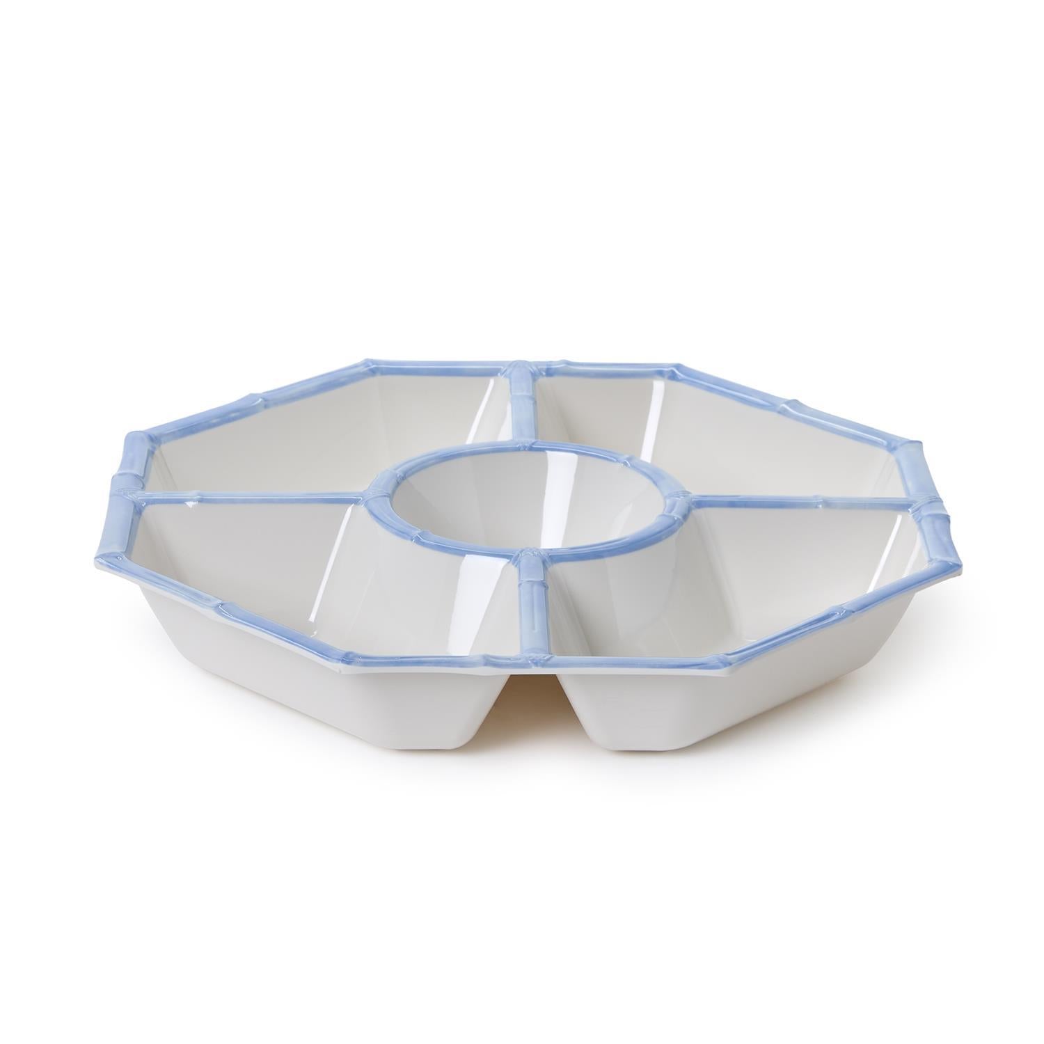 Two's Company Bamboo Melamine Chip & Dip - Thumbnail 3