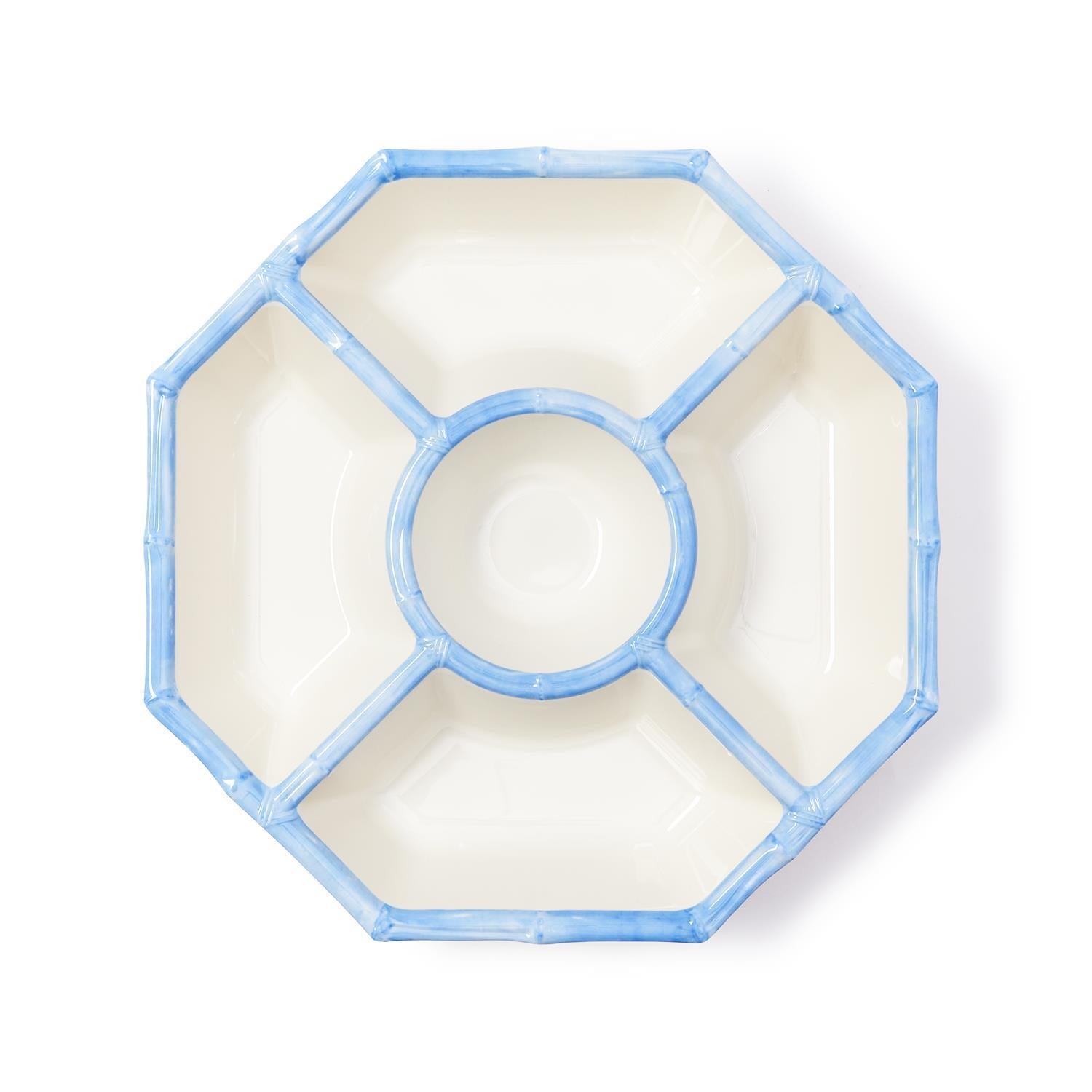 Two's Company Bamboo Melamine Chip & Dip - Thumbnail 4