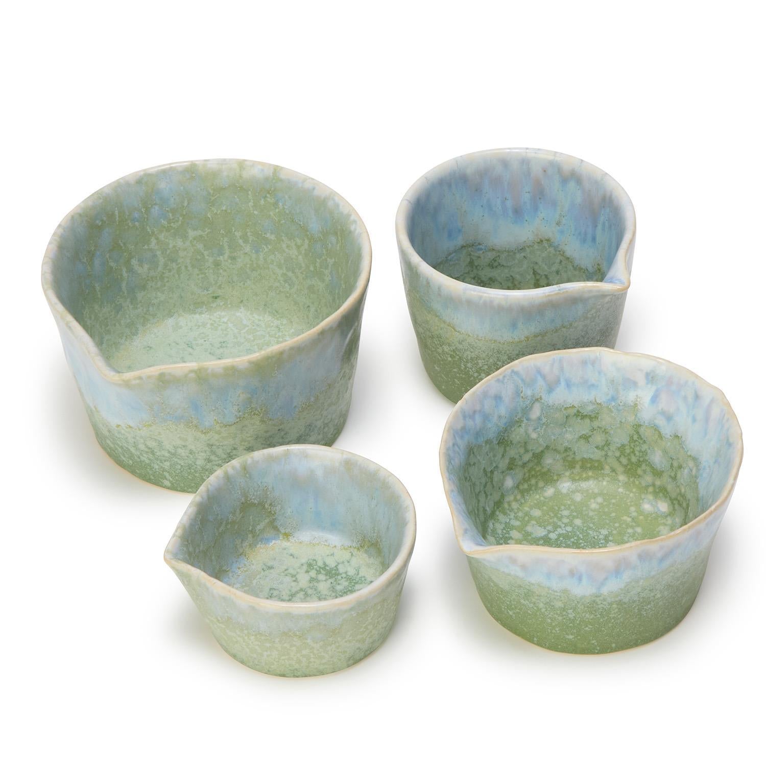 Two's Company Set of 4 Artisanal Tidbit Cups