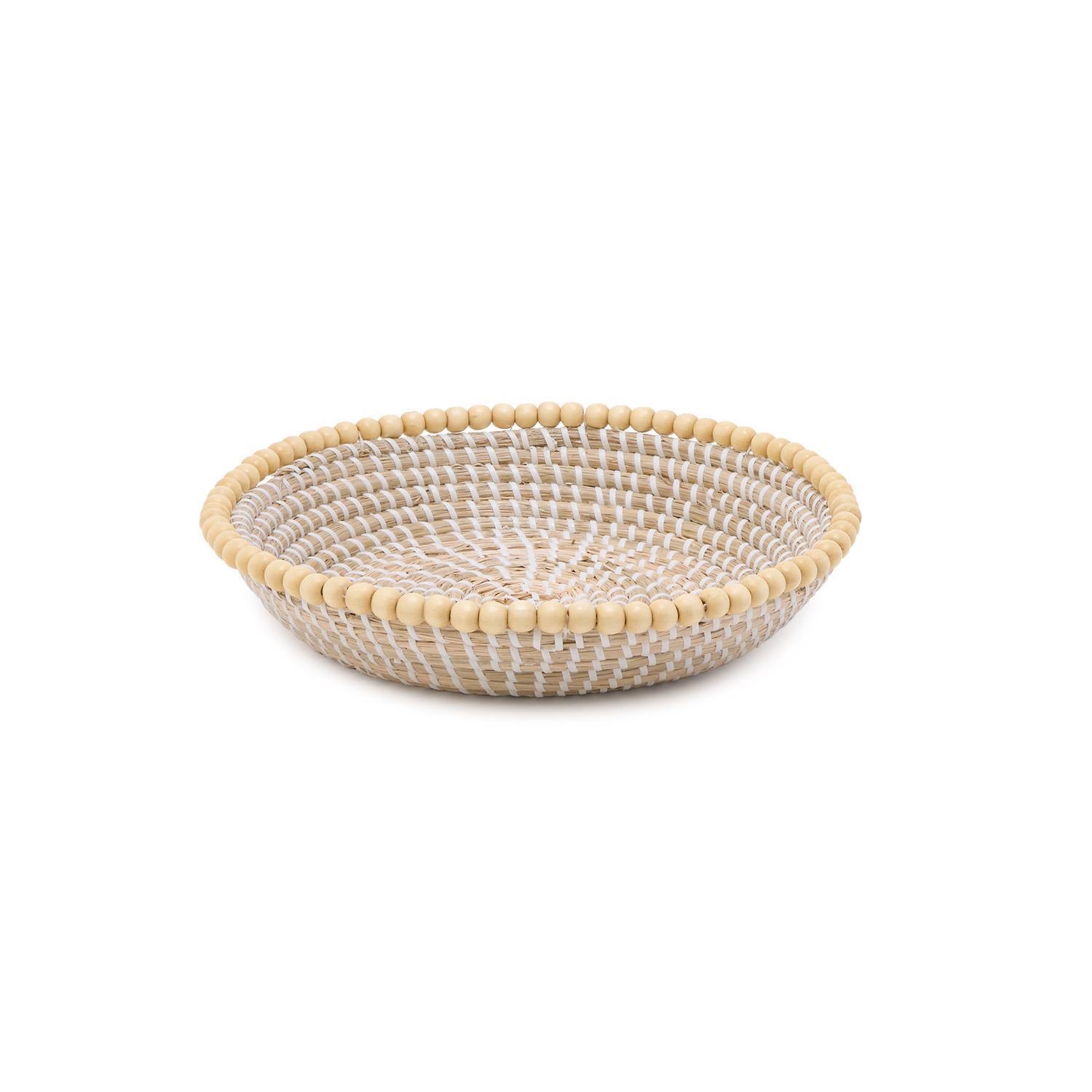 Two's Company Seagrass Serving Trays