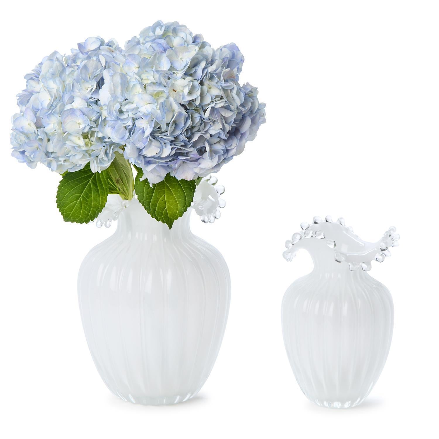 Two's Company Glass Vase - Thumbnail 5