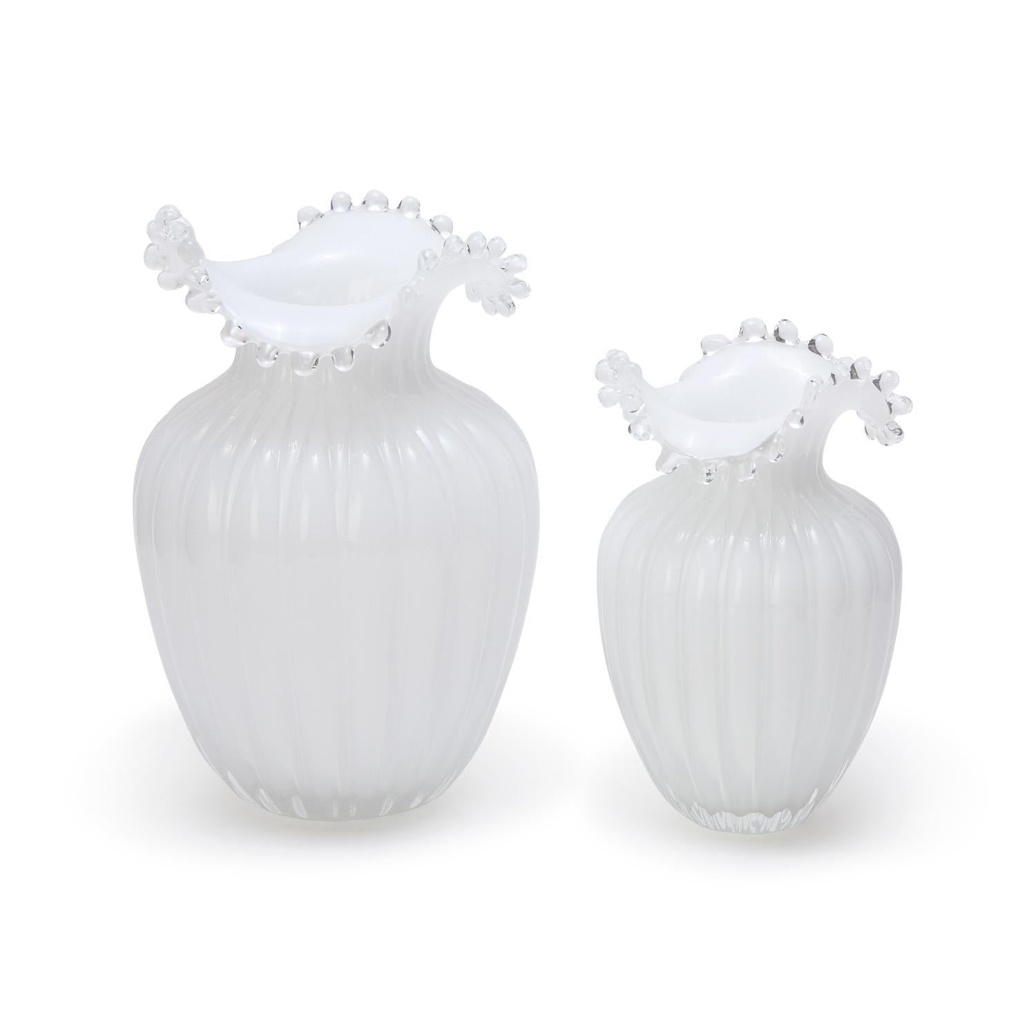 Two's Company Glass Vase - Thumbnail 2