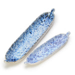 Two's Company Set of 2 Reactive Glaze Tidbit Servers