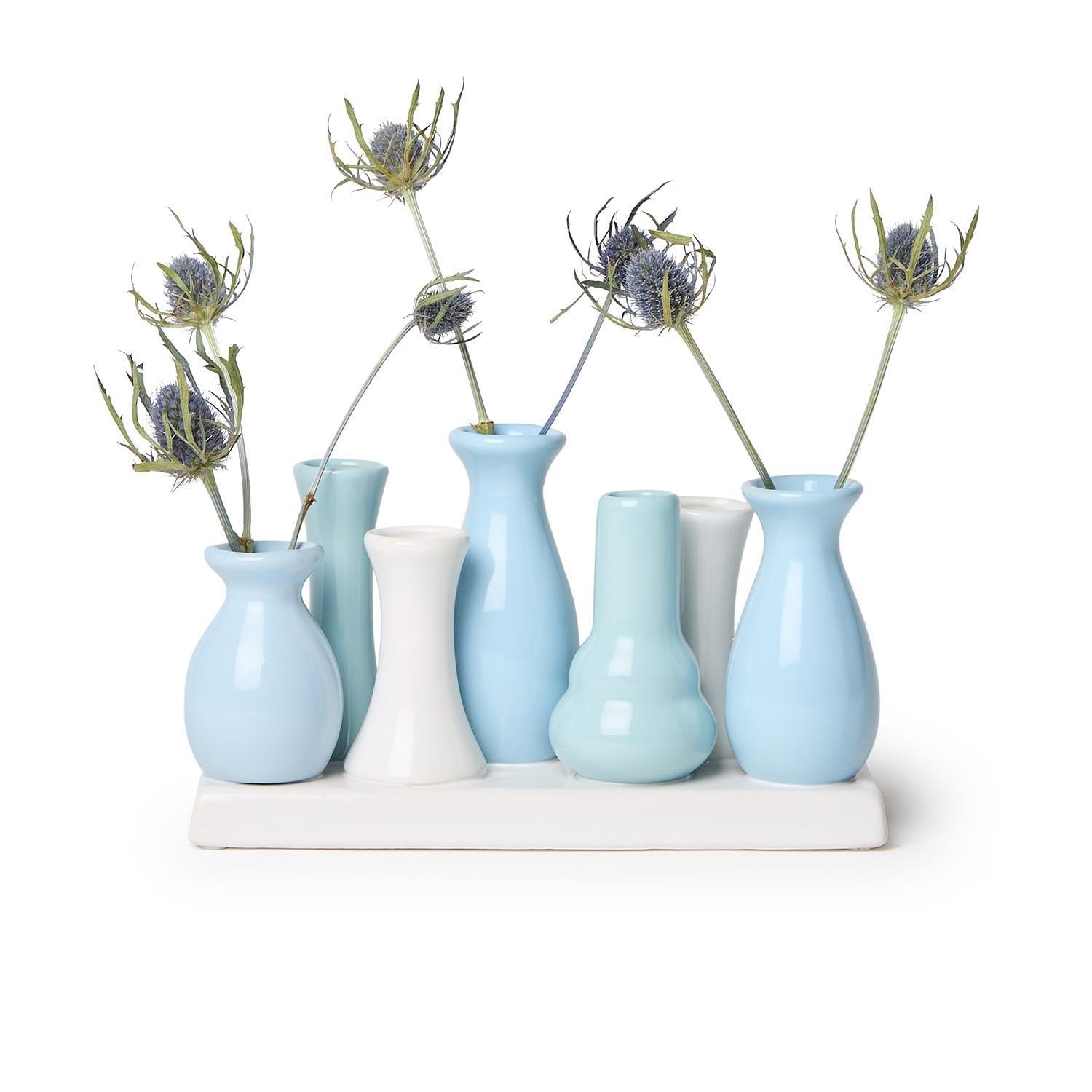 Two's Company Blue Hues Multi Vase