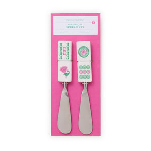 Two's Company Set of 2 Mahjong Spreaders on Gift Card - 55206