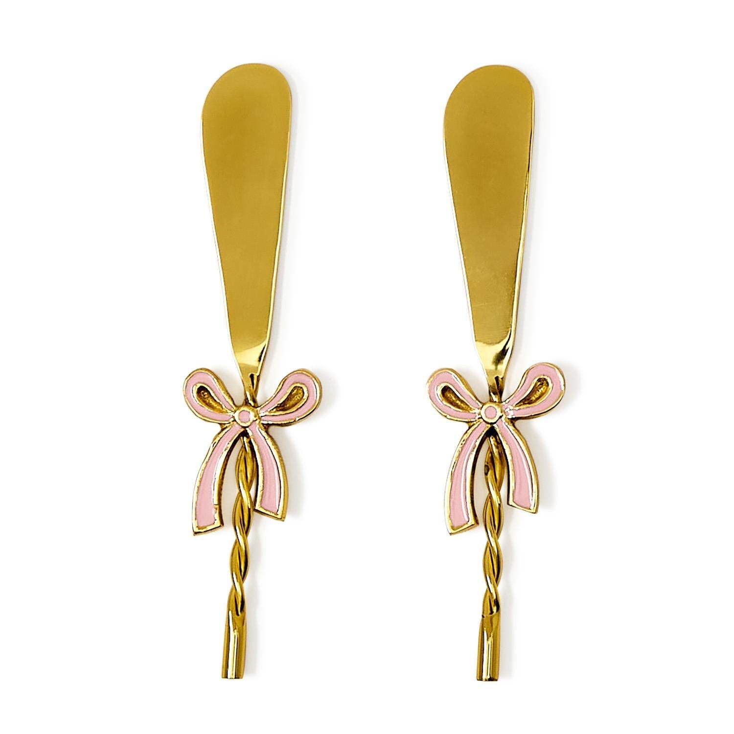 Two's Company Set of 2 Bow Spreaders on Gift Card
