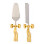Two's Company Bow Appetit 2 Pc Cake Server Set in GB