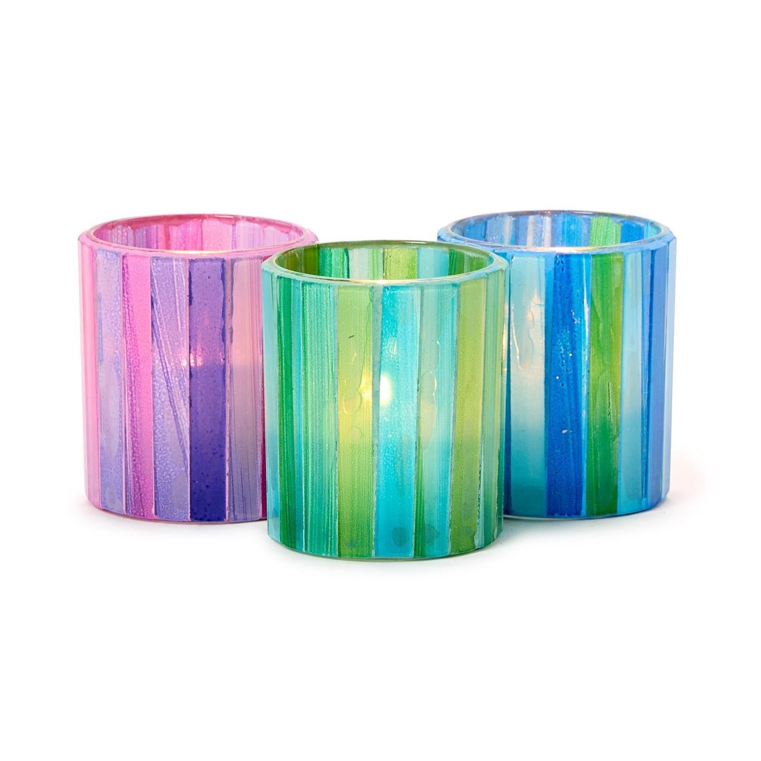 Two's Company Mosaic Candle Holder