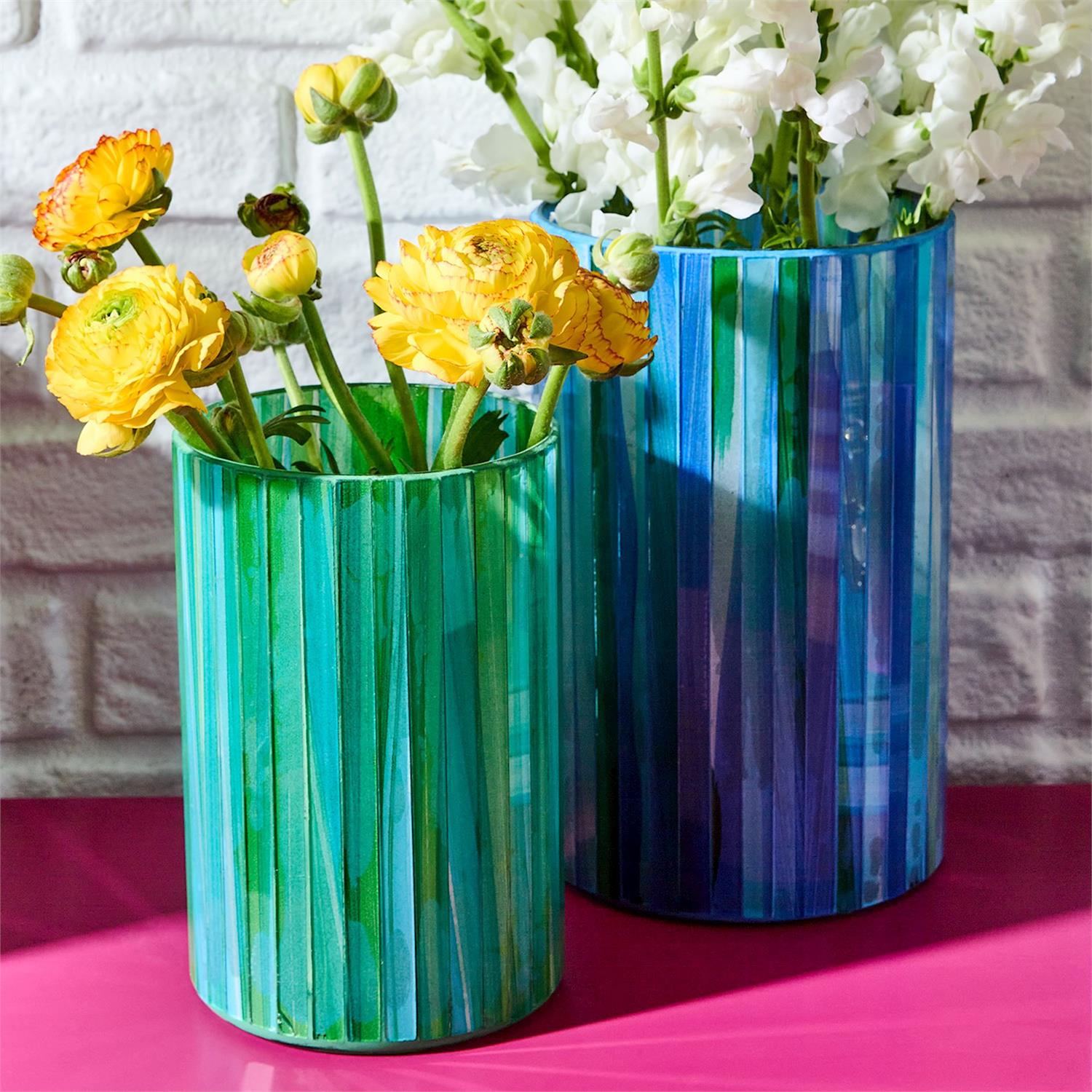 Two's Company Mosaic Candle Holder - Thumbnail 2