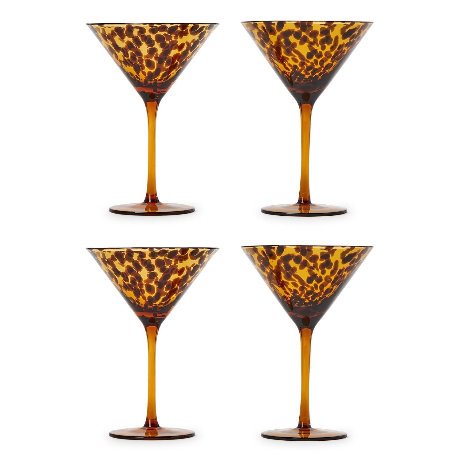 Two's Company Tortoise Stemless Wine Glass - Thumbnail 3
