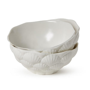Two's Company Set of 3 Fan Shell Tidbit Bowls - 55474