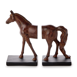 Two's Company Set of 2 Horse Bookends - 55605