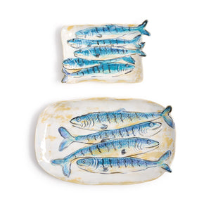 Two's Company Set of 2 Sardine Plates - 55612