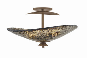 Corbett Lighting - Alba Semi Flush - Old World Brass - 559-20-OWB