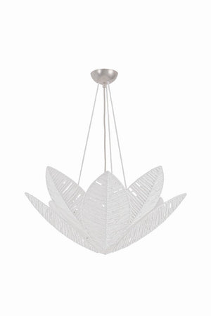 Corbett Lighting - Azores Chandelier - Warm Silver Leaf - 561-28-WSL