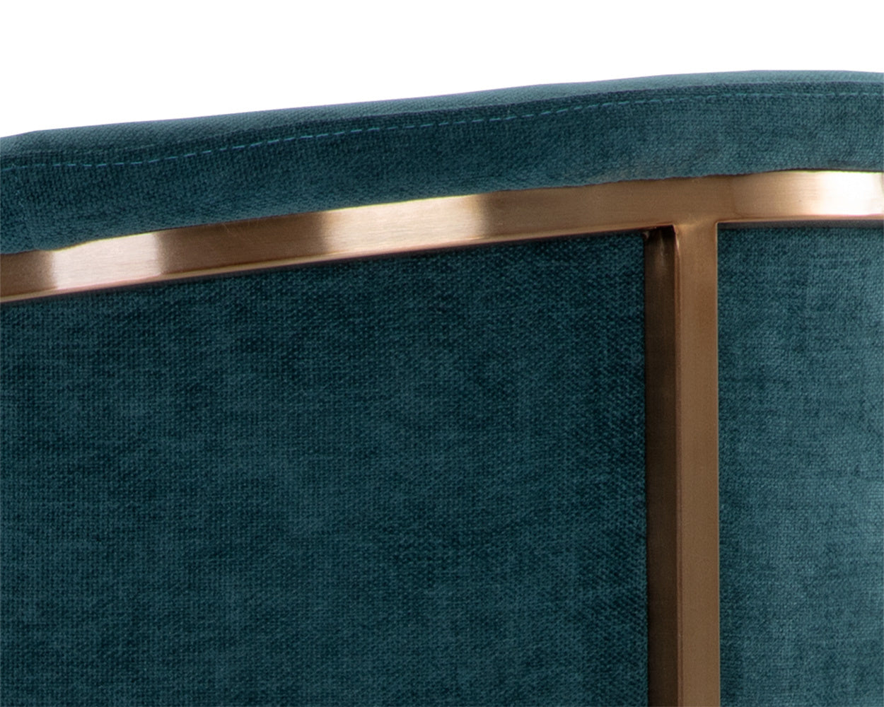 Marris Dining Armchair - Gold  Danny Teal