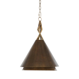 Gabby - Mona Metal Antique Light Brass Pendant - SCH-175027