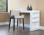 Gianni Counter Stool - Dillon Cream / Dillon Thunder