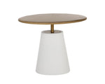 Kadin Side Table - White