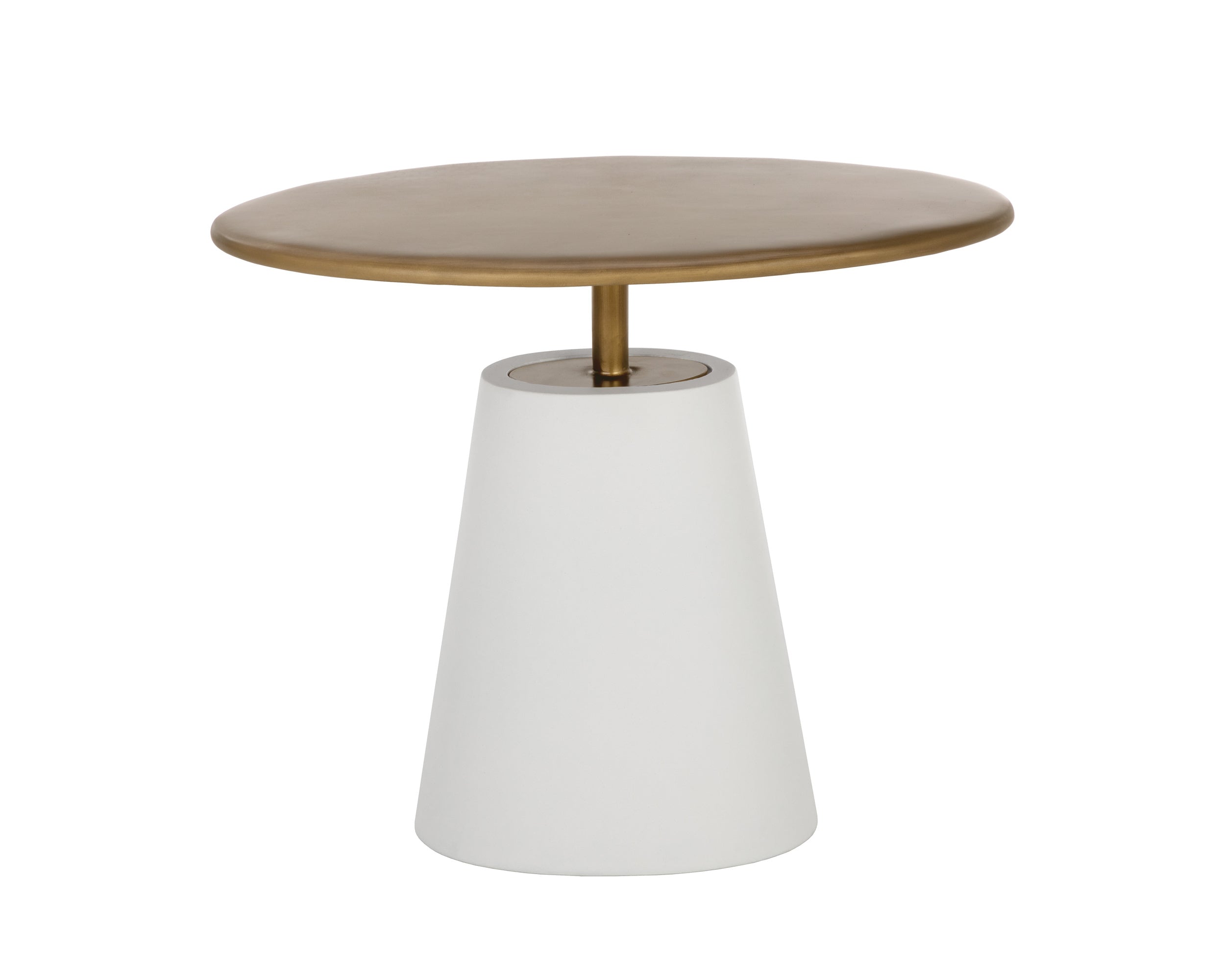 Kadin Side Table - White