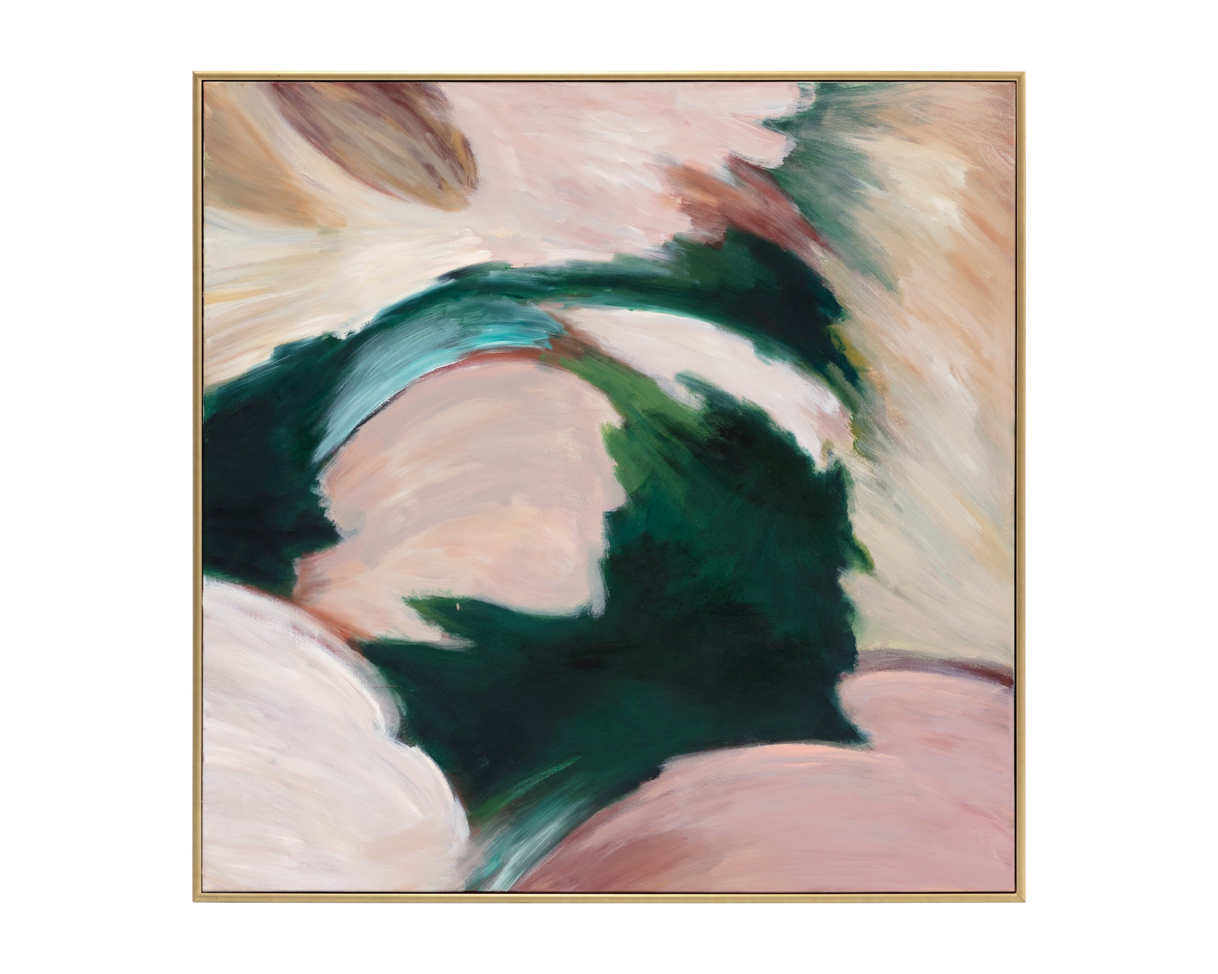 Wild Ones (Set Of 2) - 48" X 48"  Gold Floater Frame