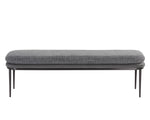 Koffi Bench - Gunmetal  Chacha Grey / Antonio Charcoal