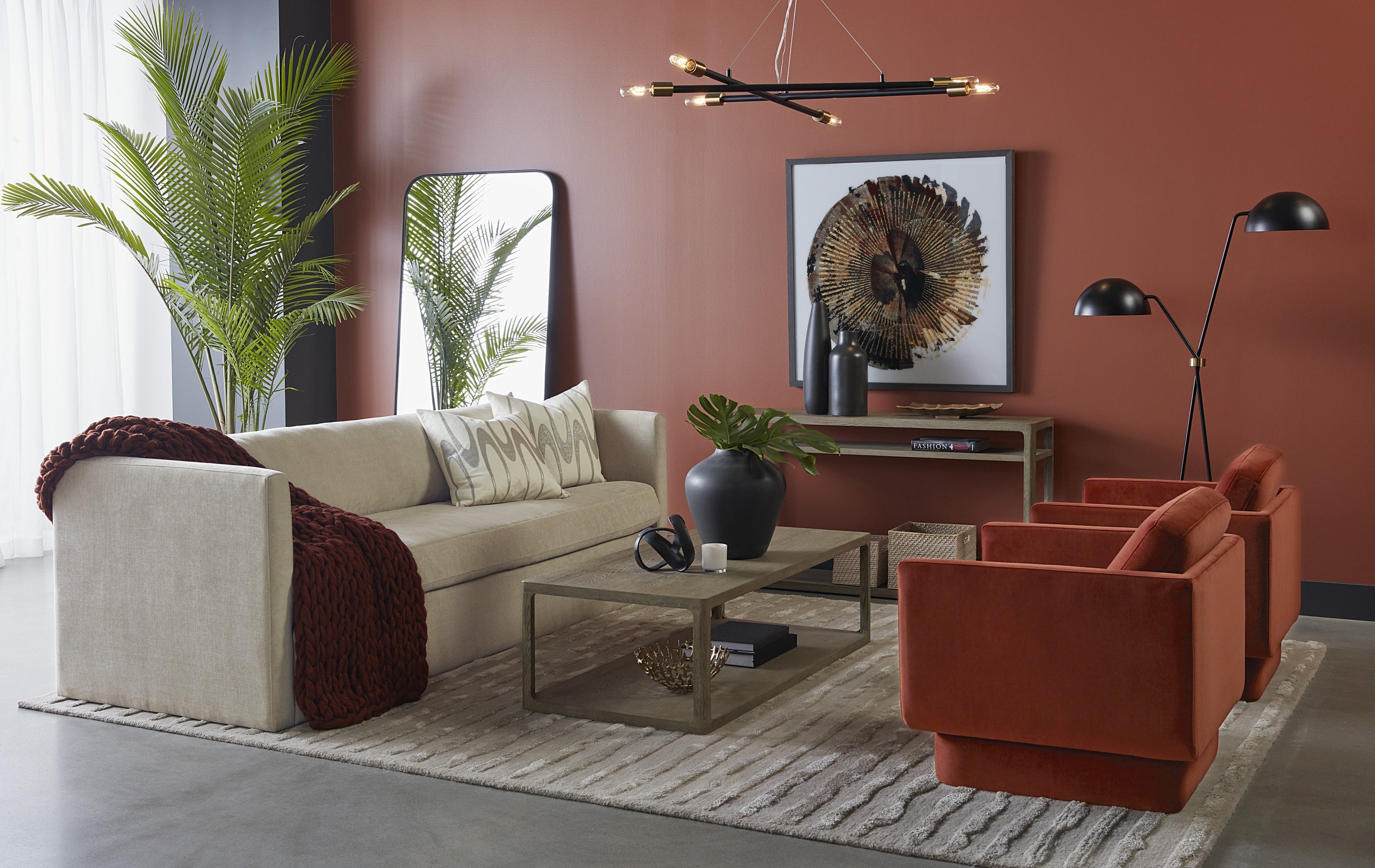 Everton Armchair - Meg Rust