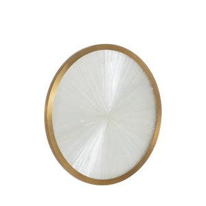 Gabby - Neptune Selenite Steel Brass Wall Sconce - 2.5 in. D x 24 in. H - SCH-175705