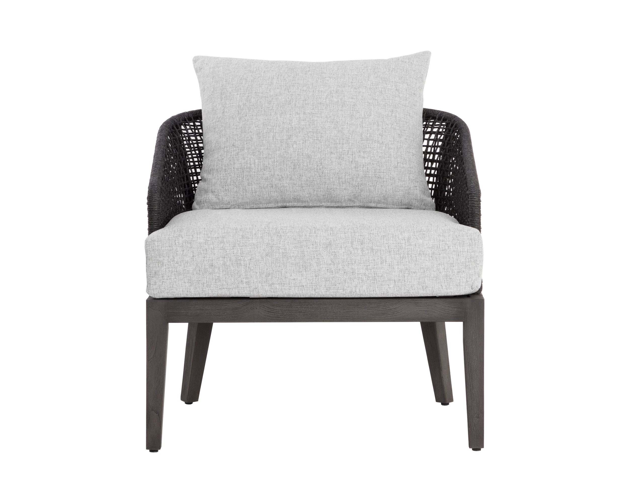 Capri Lounge Chair - Smoke Grey  Copacabana Marble