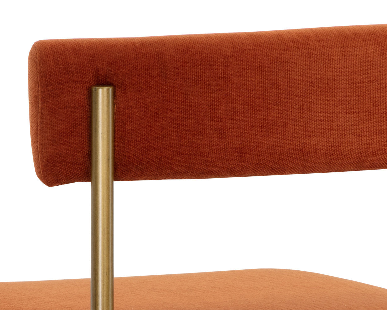 Seneca Dining Chair - Antique Brass  Danny Rust