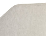 Milton Dining Armchair - Light Wash  Mina Ivory