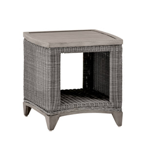 Summer Classics - Astoria Wicker Square Outdoor End Table - 3557