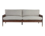Mauti Sofa - Brown  Vault Fog / Bravo Cognac