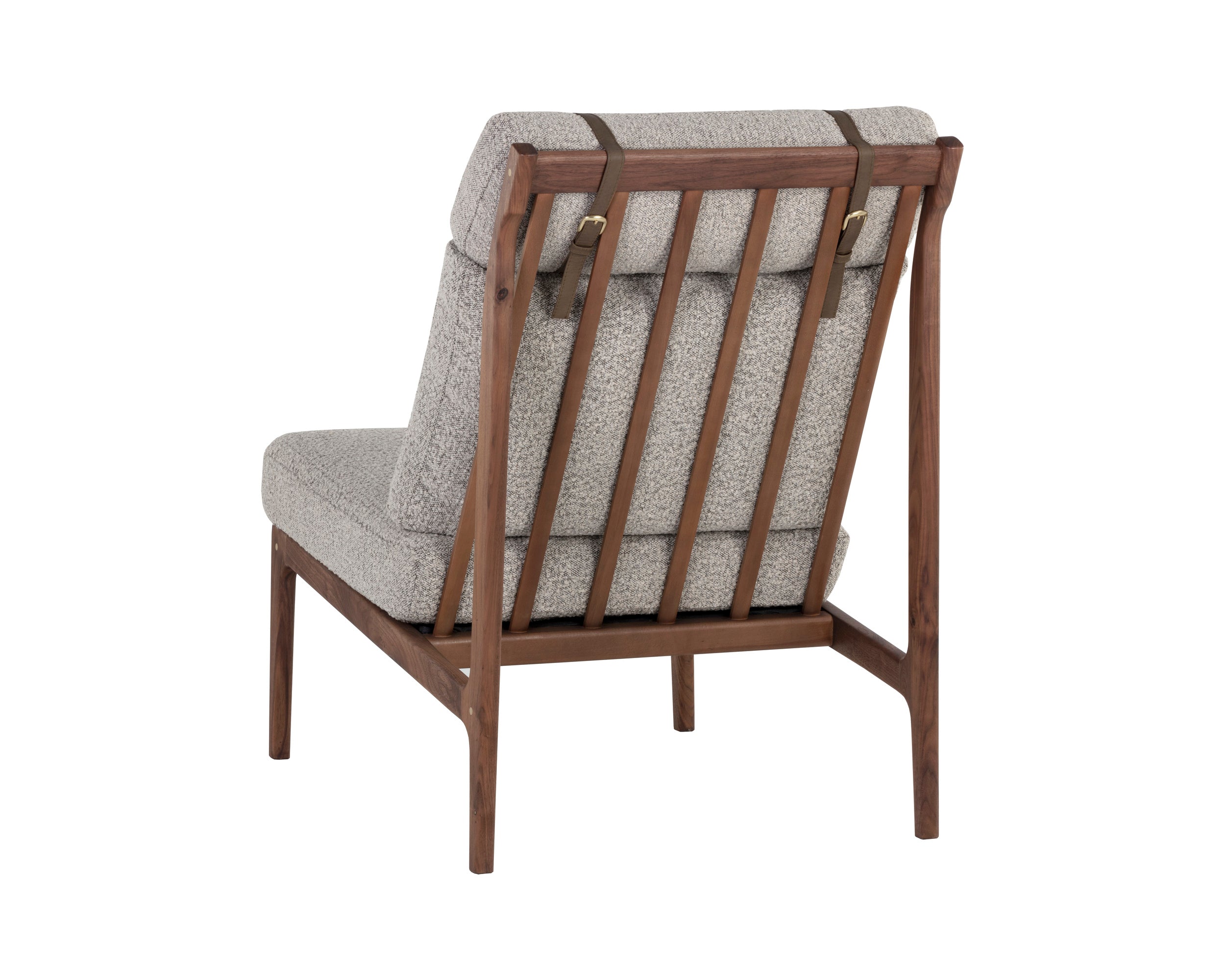 Elanor Lounge Chair - Walnut  Altro Cappuccino