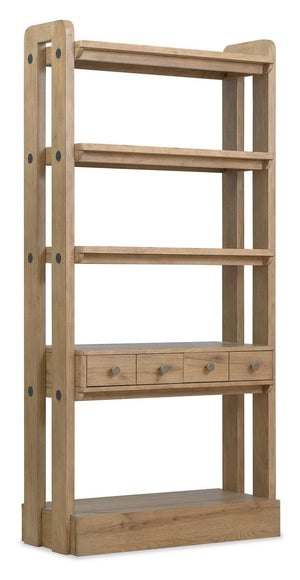 Hooker Furniture - Kalamazoo Bookcase - Medium Wood - 6062-10446-80