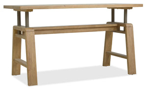 Hooker Furniture - Kalamazoo Table Desk - Medium Wood - 6062-10458-80