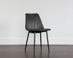 Drew Dining Chair - Black  Bravo Portabella