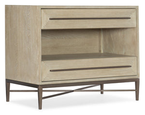 Hooker Furniture - Cascade Two-Drawer Nightstand - 6120-90016-80