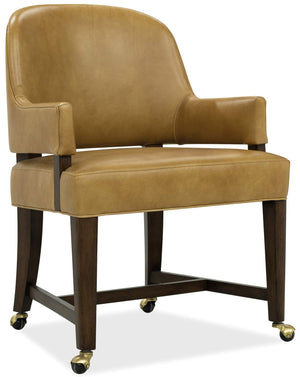 Hooker Furniture - Archives Game Chair - Brown - 6123-75800-89