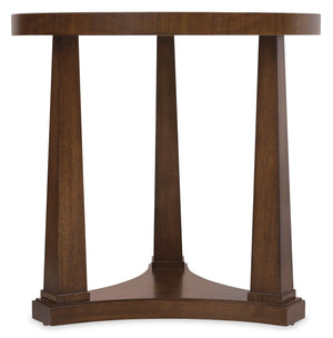 Hooker Furniture - Archives Round End Table - Dark Wood - 6123-80116-89
